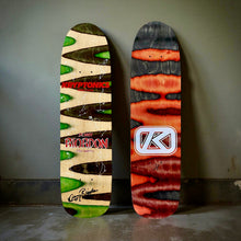 Load image into Gallery viewer, Denny Riordon Stick Man FREESTYLE ONE OF A KIND Deck 7.3” x 27.75” HAND PAINTED &amp; AUTOGRAPHED (1 of 1)
