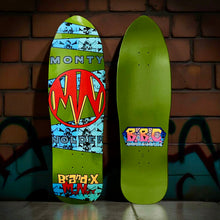 Load image into Gallery viewer, Monty Nolder BBC LIMITED EDITION Deck 9.5&quot;x32&quot; HAND PAINTED (1 of 1)
