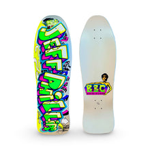 Load image into Gallery viewer, Jeff Phillips GRAFFITI Limited Edition, Metallic Silver Flake HAND-PAINTED BBC Deck (1 of 2)
