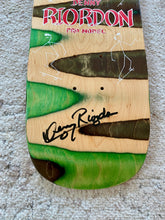 Load image into Gallery viewer, Denny Riordon Stick Man FREESTYLE ONE OF A KIND Deck 7.3” x 27.75” HAND PAINTED &amp; AUTOGRAPHED (1 of 1)
