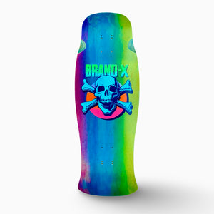 Knucklehead ONE OF A KIND, FLUORESCENT & GLOW IN DARK Hammerhead Deck 10.6"x31" HAND-PAINTED(1 of 1)