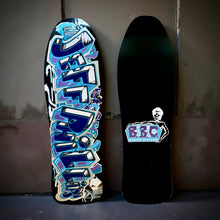 Load image into Gallery viewer, Jeff Phillips GRAFFITI Ultra Limited Edition, Black Metallic Reverse HAND-PAINTED BBC Deck (1 of 15)

