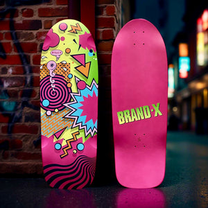 Weirdo 10"x30" Limited Edition HAND PAINTED Deck (1 of 5)