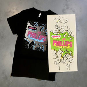 Jeff Phillips BREAKOUT Limited Edition Shirt & Poster Combo (HAND-PAINTED) (1 of 5)