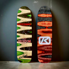 Load image into Gallery viewer, Denny Riordon Stick Man FREESTYLE ONE OF A KIND Deck 7.3” x 27.75” HAND PAINTED &amp; AUTOGRAPHED (1 of 1)
