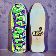 Load image into Gallery viewer, Jeff Phillips GRAFFITI Limited Edition, Metallic Silver Flake HAND-PAINTED BBC Deck (1 of 2)
