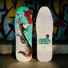 Load image into Gallery viewer, Jeff Phillips Kangaroos Limited Edition BBC Deck, HAND-PAINTED METALLIC 10"x31" (1 of 5)
