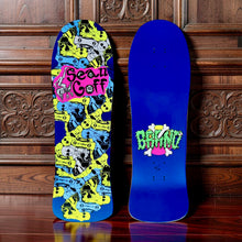 Load image into Gallery viewer, Sean Goff Baby Skater LIMITED EDITION Deck 9.5"x30.5” HAND-PAINTED (1 of 10)
