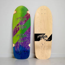 Load image into Gallery viewer, Monty Nolder ONE OF A KIND, HAND-PAINTED &amp; AUTOGRPAHED Deck 10&quot;x30&quot; (1 of 1)
