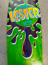 Load image into Gallery viewer, Lester Kasai 10”x40” HAND PAINTED, ONE OF A KIND Longboard COMPLETE (1 of 1)
