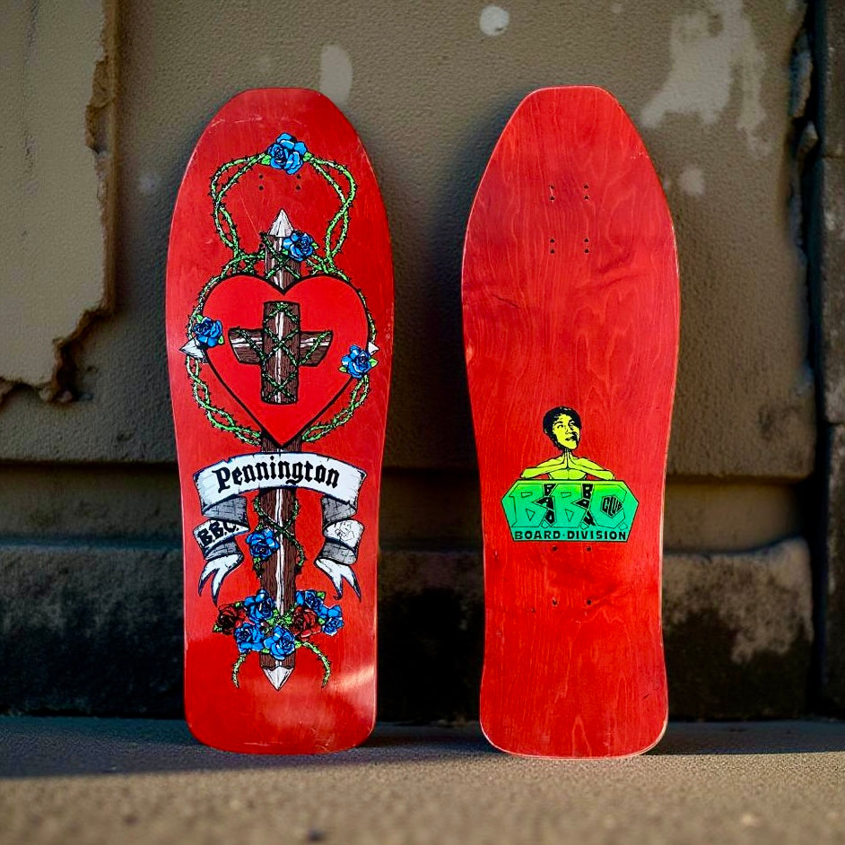 BBC Bryan Pennington CRUCIFIX HAND-PAINTED, LIMITED EDITION 10.3