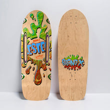 Load image into Gallery viewer, Lester Kasai 10”x30” HAND-PAINTED, Routed ONE OF A KIND Deck (1 of 1)
