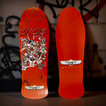 Load image into Gallery viewer, Exodus Band Deck 10.25”x31” AUTOGRAPHED BY ALL 5 BAND MEMBERS
