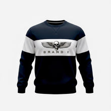 Load image into Gallery viewer, Brand-X Vintage Eagle Stripe Sweatshirt
