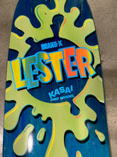 Load image into Gallery viewer, Lester Kasai 10.5”x30.5” HAND-PAINTED, AUTOGRAPHED Stain Deck (1 of 1)
