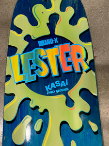 Lester Kasai 10.5”x30.5” HAND-PAINTED, AUTOGRAPHED Stain Deck (1 of 1)