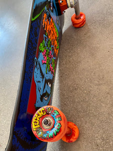 Denny Riordon Men-in-the-Head LIMITED EDITION 10.25”x31” HAND PAINTED Complete Skateboard