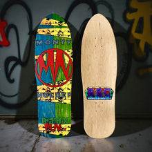 Load image into Gallery viewer, WAFFLE EVENT TICKET: BBC Monty Nolder Mini Deck 9.5”x32” HAND-PAINTED (8-28-25)
