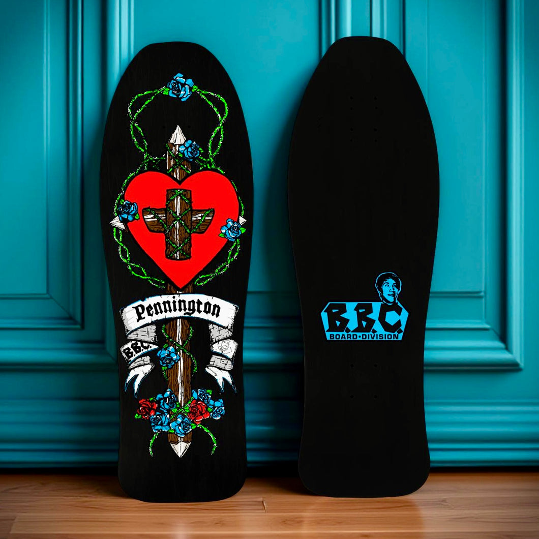 BBC Bryan Pennington CRUCIFIX HAND-PAINTED, LIMITED EDITION 10.3