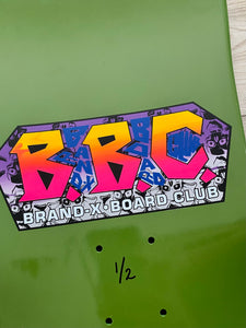 Monty Nolder BBC Limited Edition Deck 9.5"x32" HAND PAINTED (1 of 2)