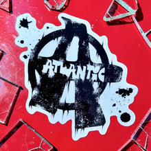Load image into Gallery viewer, Atlantic Anarchy B/W Sticker 5”
