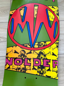 Monty Nolder BBC Limited Edition Deck 9.5"x32" HAND PAINTED (1 of 2)