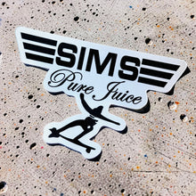 Load image into Gallery viewer, Sims Pure Juice B/W Sticker 5”
