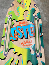 Load image into Gallery viewer, Lester Kasai 10”x30” HAND-PAINTED Limited Edition, Routed Deck (1 of 4)
