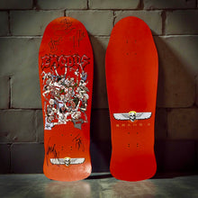 Load image into Gallery viewer, Exodus Band Deck 10.25”x31” AUTOGRAPHED BY ALL 5 BAND MEMBERS
