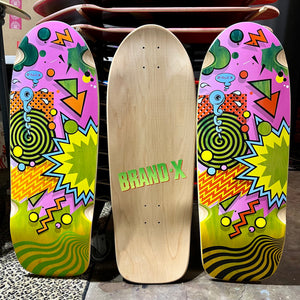 Weirdo 10"x30" Limited Edition HAND PAINTED Deck (1 of 5)