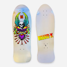 Load image into Gallery viewer, X-Con Limited Edition, Metallic Silver, HAND-PAINTED 10"x30" Deck (1 of 4)
