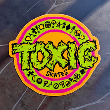 Load image into Gallery viewer, Toxic Skates Stickers 3"
