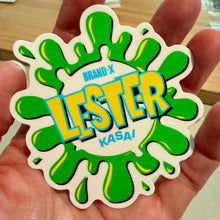 Load image into Gallery viewer, Lester Kasai Sticker 3”
