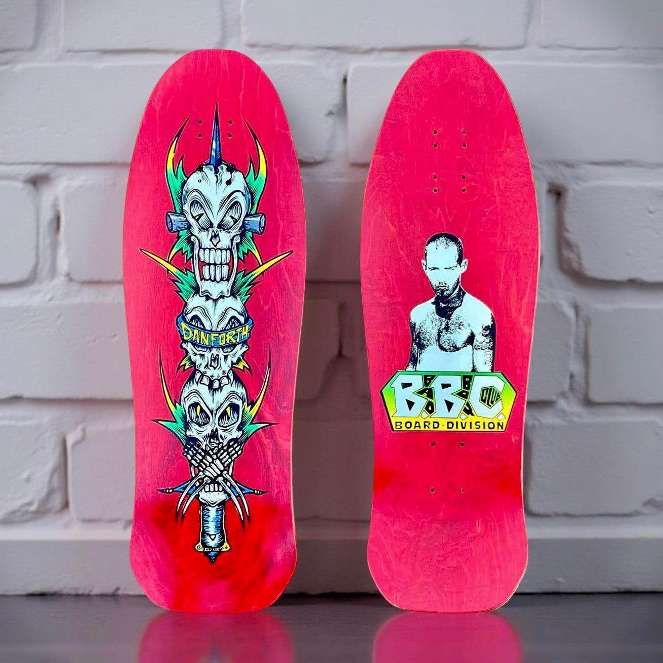 Bill Danforth BBC Totem Limited Edition, HAND-PAINTED Deck (PRE