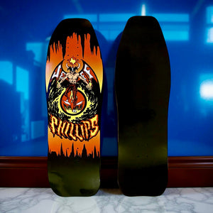 Jeff Phillips DevilMan BBC Original Shape "Rider" Deck (PRE-ORDER, DECEMBER)