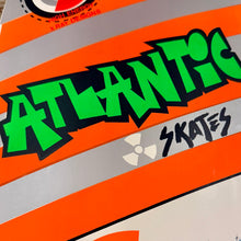 Load image into Gallery viewer, Atlantic Radioactive (Dorsey Truitt Tribute) Limited Edition, HAND-PAINTED Deck 10”x30” (1 of 15)
