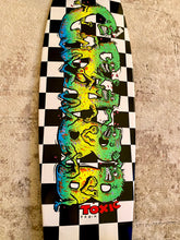 Load image into Gallery viewer, Dave Crabb 10”x40” HAND PAINTED, ONE OF A KIND Longboard COMPLETE (1 of 1)
