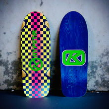 Load image into Gallery viewer, Krypstik Checkerboard 10&quot;x30” Deck HAND-PAINTED (1 of 5)
