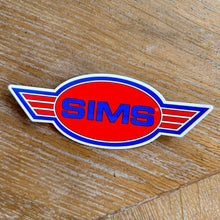 Load image into Gallery viewer, Sims USA Logo Sticker 6.5”
