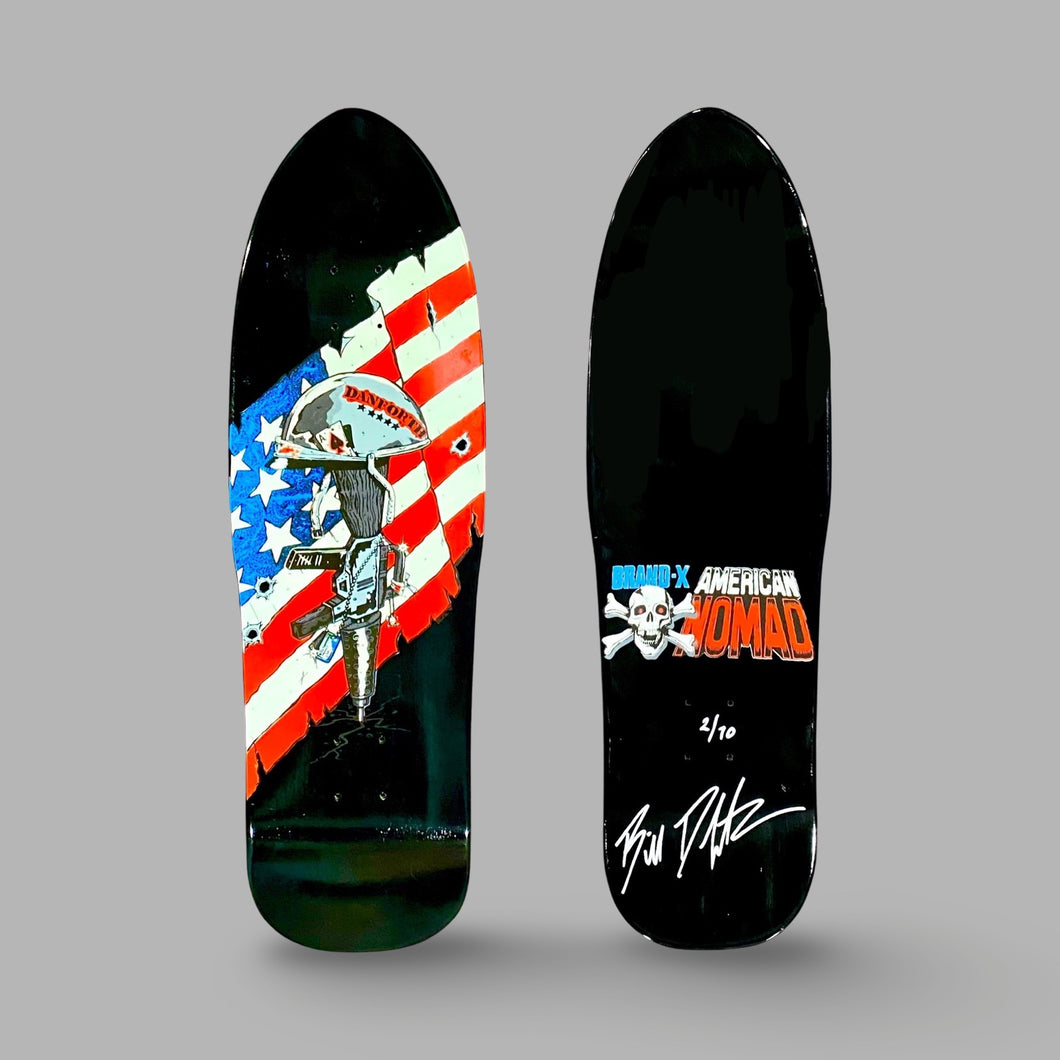 Bill Danforth Gulf War Veteran PUNK-POINT Deck 9.5