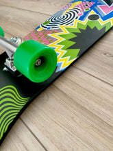 Load image into Gallery viewer, WAFFLE EVENT TICKET: Weirdo WHALE TAIL 10”x30” HAND PAINTED COMPLETE (with Sims Wheels) (3/25/25)
