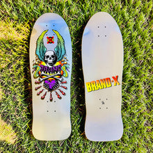 Load image into Gallery viewer, X-Con Limited Edition, Metallic Silver, HAND-PAINTED 10"x30" Deck (1 of 4)
