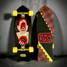 Load image into Gallery viewer, Josh Marlowe “Bomb King” Limited Edition Torpedo COMPLETE 10”x31” HAND-PAINTED (1 of 5)
