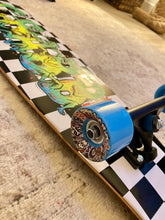 Load image into Gallery viewer, Dave Crabb 10”x40” HAND PAINTED, ONE OF A KIND Longboard COMPLETE (1 of 1)
