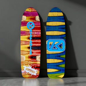 Kryptonics ONE-OF-A-KIND & HAND-PAINTED CRUISER Deck or Complete 8.5”x31” (1 of 1)