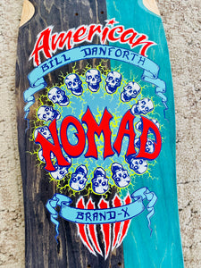 WAFFLE EVENT TICKET: Bill Danforth American Nomad Limited Edition Deck 9.5"x32" HAND-PAINTED (1 of 2) (11/25/25)