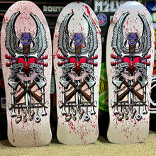Load image into Gallery viewer, Ed Gein, Limited Edition, Hand-Painted BLOOD SPLATTER Deck 10"x30" (1 of 9)
