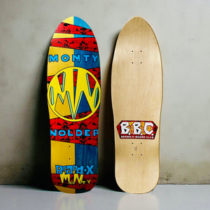 Monty Nolder BBC LIMITED EDITION Deck 9.5"x32" HAND PAINTED (1 of 1)