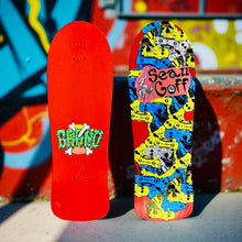 Load image into Gallery viewer, Sean Goff Baby Skater Deck 10&quot;x30.25&quot; HAND-PAINTED (1 of 7)
