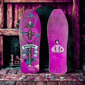BBC Bryan Pennington CRUCIFIX HAND-PAINTED, LIMITED EDITION 10.3" x30.5" (PRE-ORDER, JANUARY 2026)